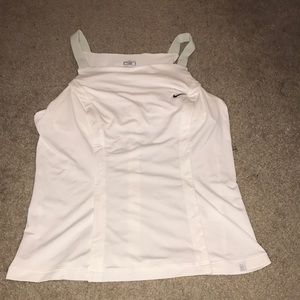 White Nike Tank